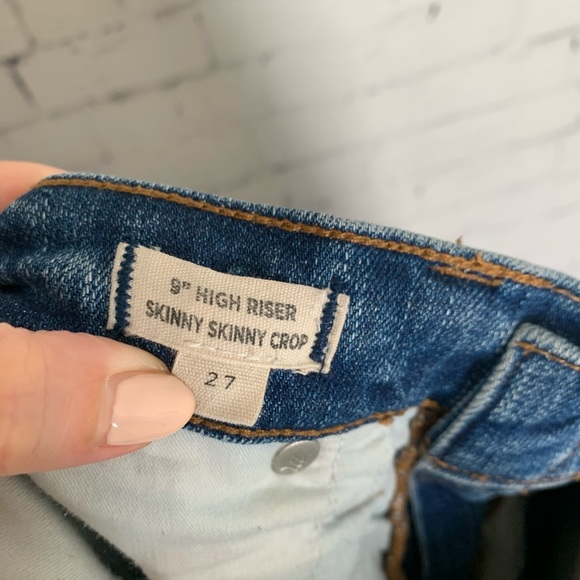 Madewell 9” High Riser Skinny Crop Jeans - Picture 9 of 10
